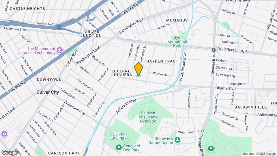 8591 Higuera St Map and Location Details