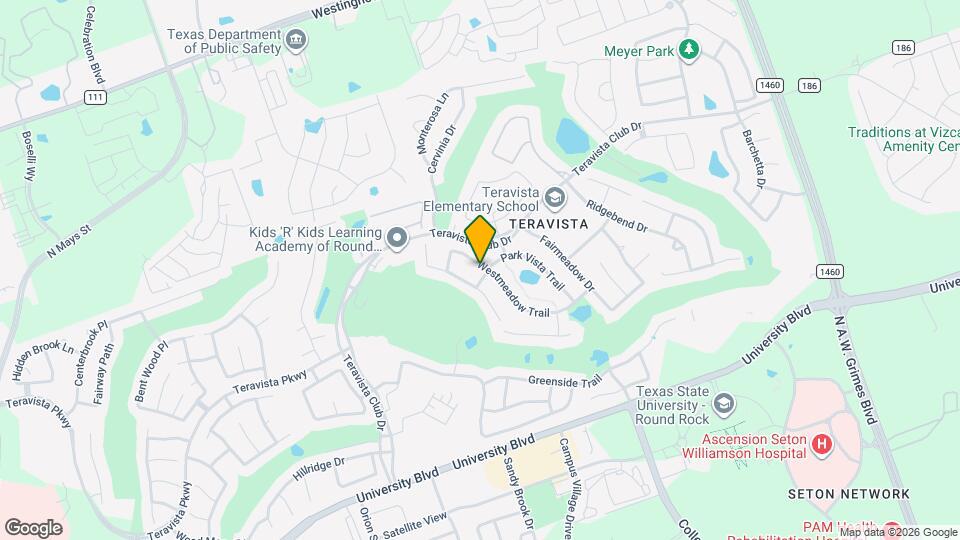 1621 Westmeadow Trail Map and Location Details