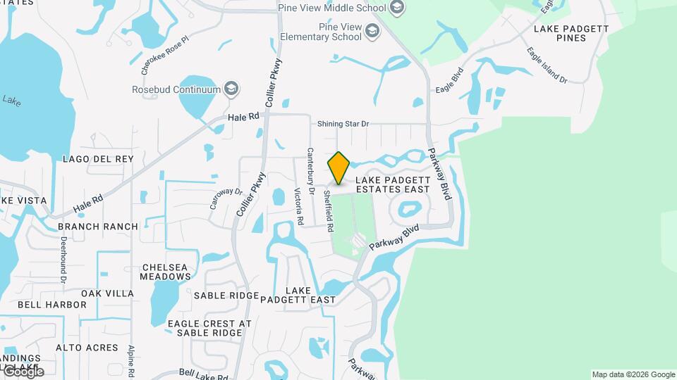 23223 Club Villas Dr Map and Location Details
