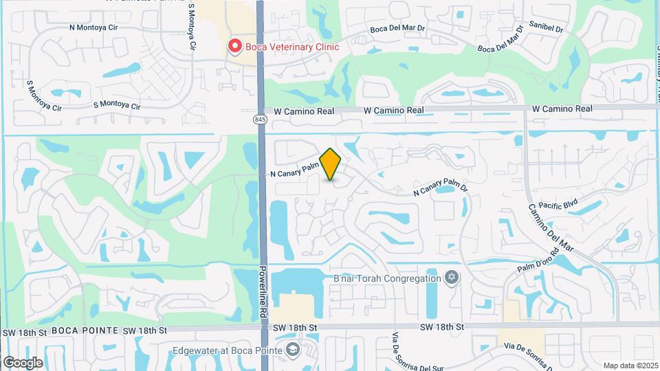 6722 Canary Palm Cir Map and Location Details