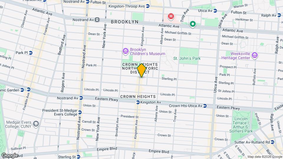 Kingston Avenue, Unit 2 Map and Location Details