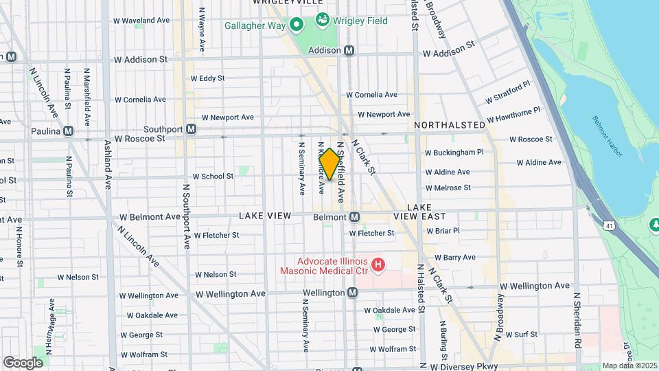 3243 N Kenmore Ave, Unit 001 Map and Location Details