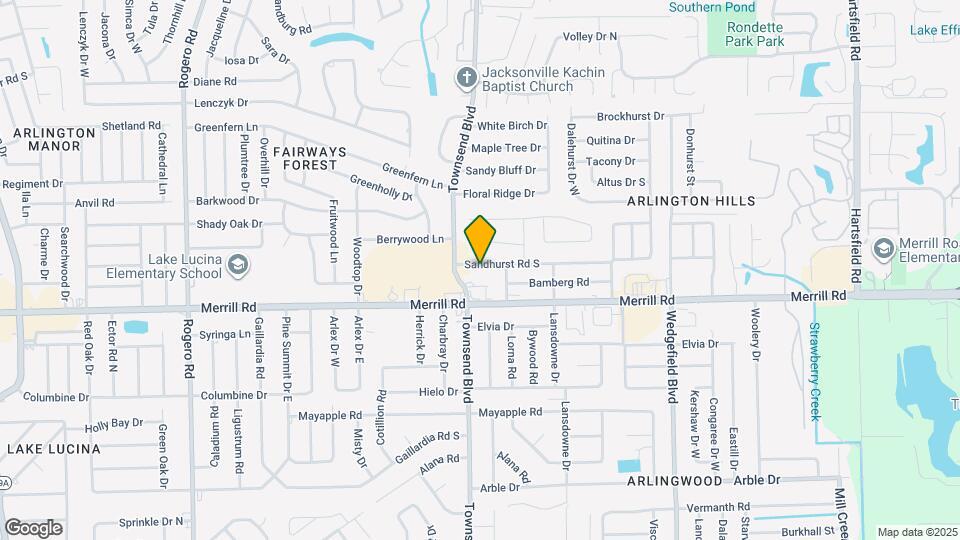 7218 Sandhurst Rd S Map and Location Details