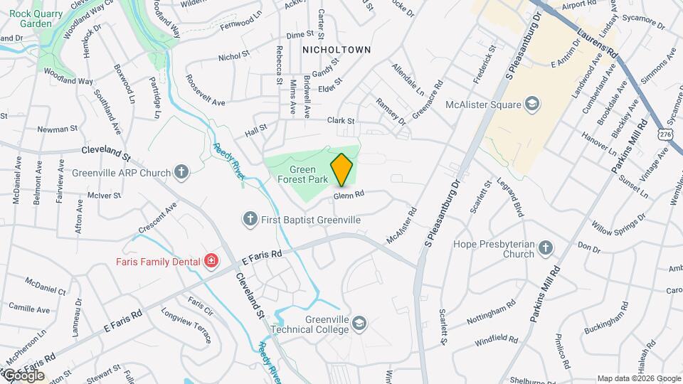 140 Glenn Rd Map and Location Details