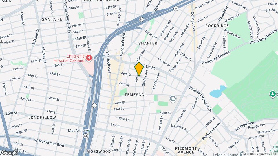 423 49th St Map and Location Details