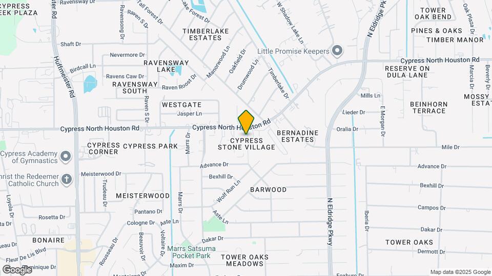 11911 Chetman Dr Map and Location Details