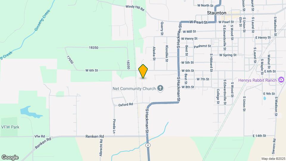 250 N Oxford Rd and Wheatland Ln Map and Location Details