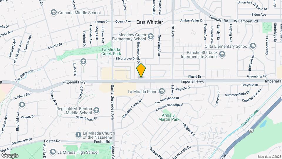 15959 Imperial Hwy Map and Location Details