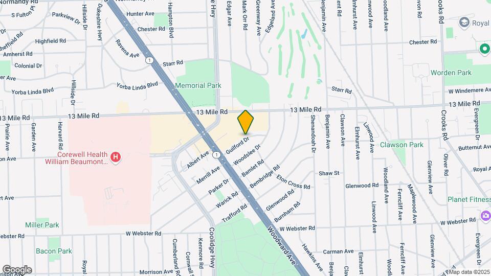 3018 Guilford Dr Map and Location Details