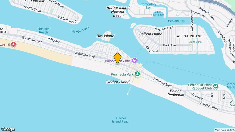 400 E Oceanfront Map and Location Details