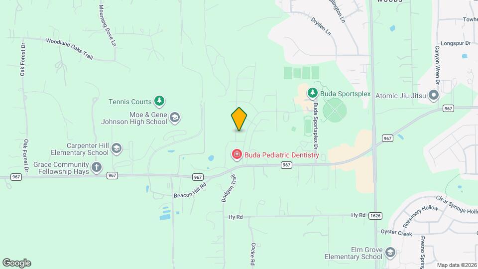 132 Cyrus Milton Dr Map and Location Details