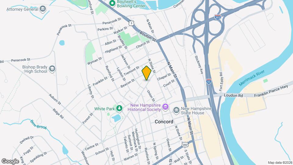 54 Washington St Map and Location Details