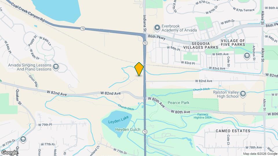 14881 W 82nd Ave Map and Location Details