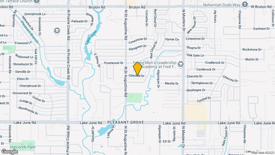9716 Checota Dr Map and Location Details