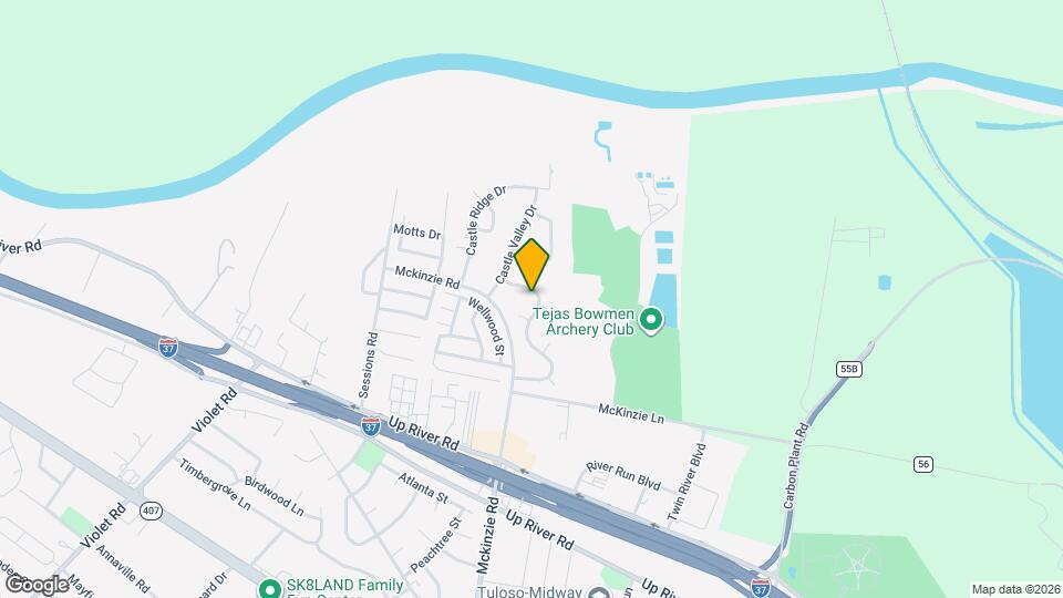 3717 Castle River Dr Mapa y Detalles de la Ubicación