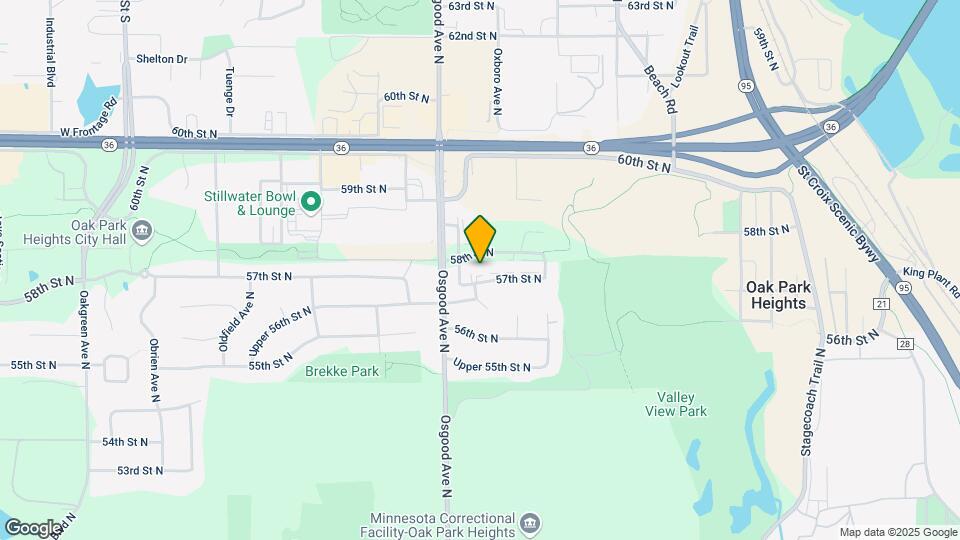 14820 57th St N Map and Location Details