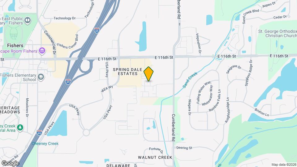 11504 Grassy Ct Map and Location Details