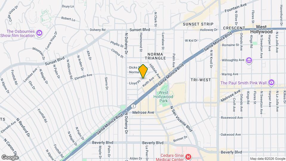 8998 Lloyd Pl Map and Location Details