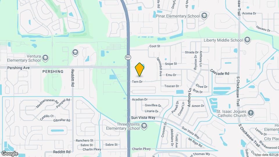 4019 Caban Ct Map and Location Details