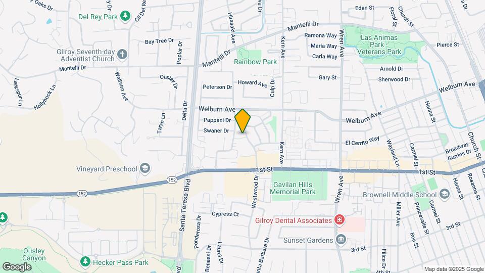 8275 Westwood Dr Map and Location Details