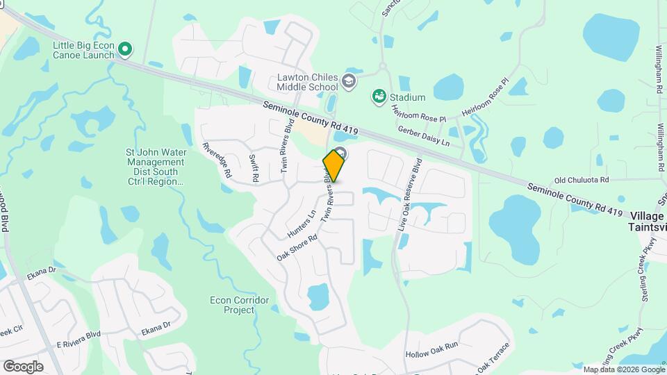 1570 Bay Club Rd Map and Location Details