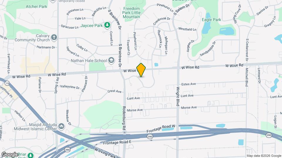 1126 Regency Dr Map and Location Details