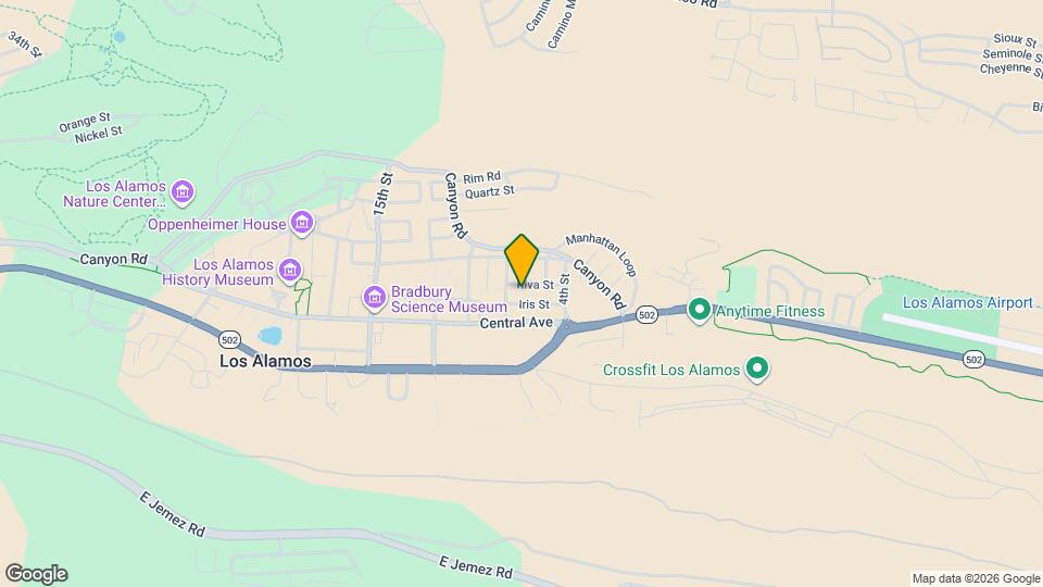 561 Kiva St Mapa y Detalles de la Ubicación