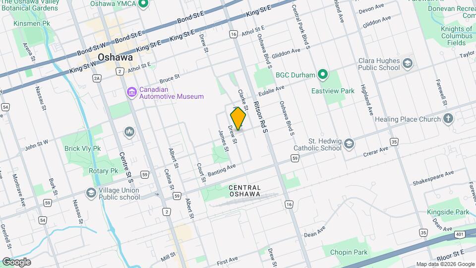 209 Stacey Ave, Unit 1 Map and Location Details