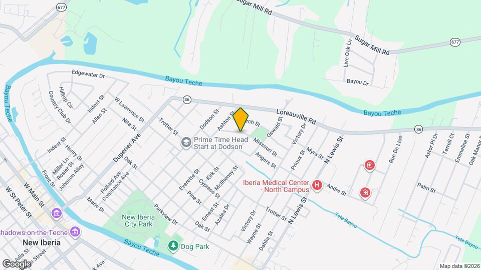 426 Missouri St Map and Location Details