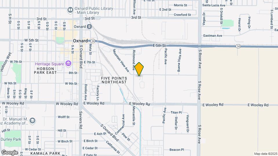 934 Mountain View Ave Map and Location Details