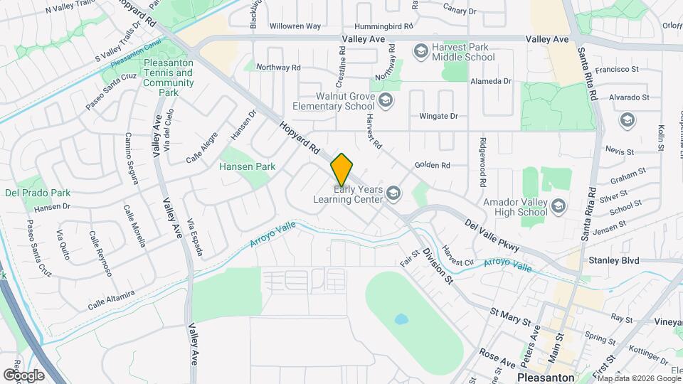 1627 Paseo del Cajon Map and Location Details