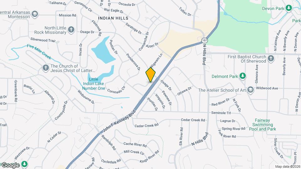 6530 Corsica Dr Map and Location Details