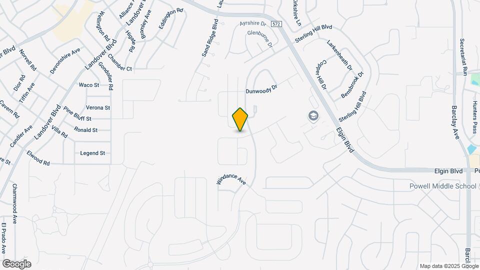 13515 Haverhill Dr Map and Location Details
