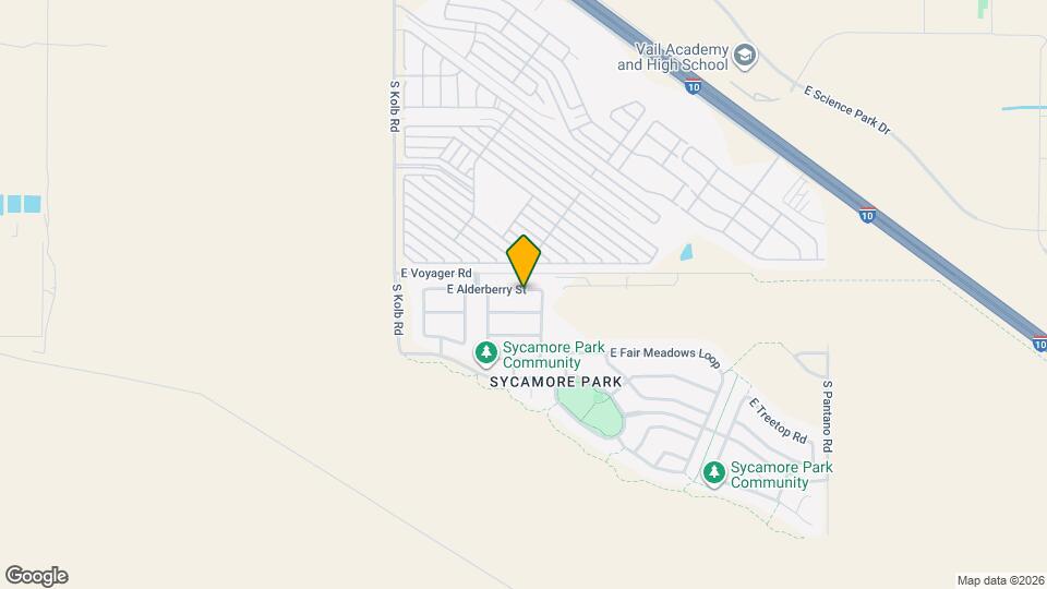 7334 E Alderberry St Map and Location Details