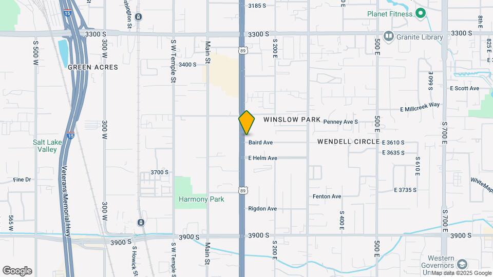 Frontier Transitional Housing Map and Location Details