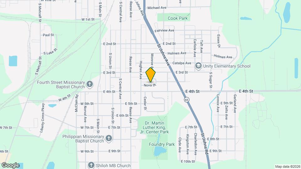 527 Nova St Map and Location Details