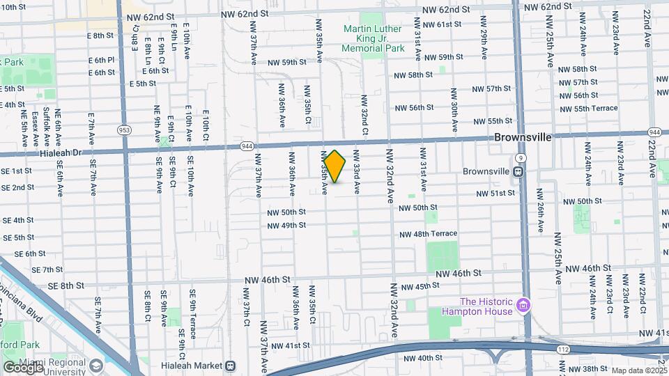 3368 NW 51st Terrace Map and Location Details