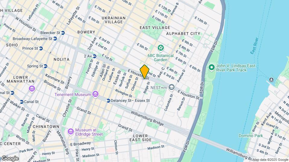 168 Attorney St Mapa y Detalles de la Ubicación