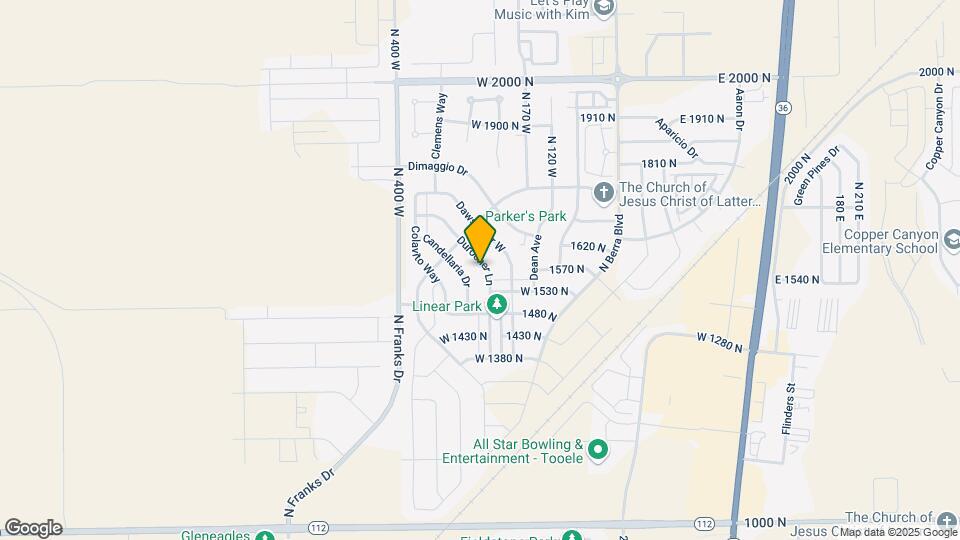 1581 Durocher Ln Map and Location Details