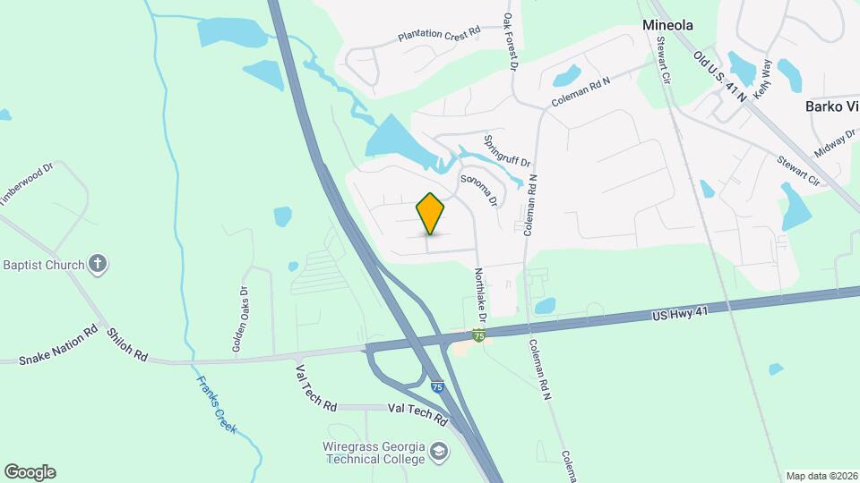 4325 Wisteria Ln Map and Location Details