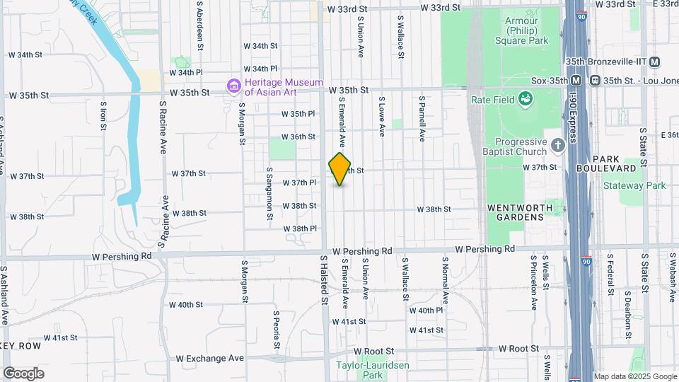 3730 S Emerald Ave Map and Location Details