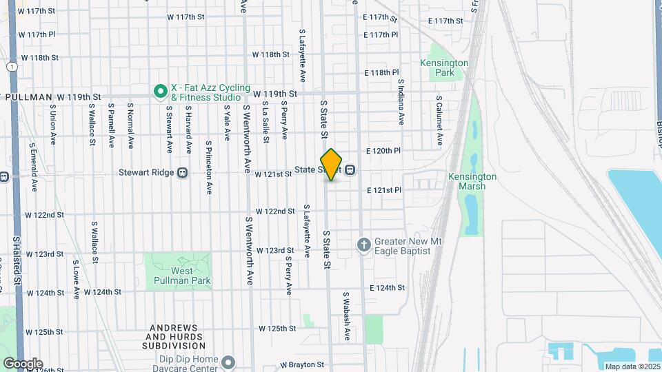 12121 S State St Map and Location Details