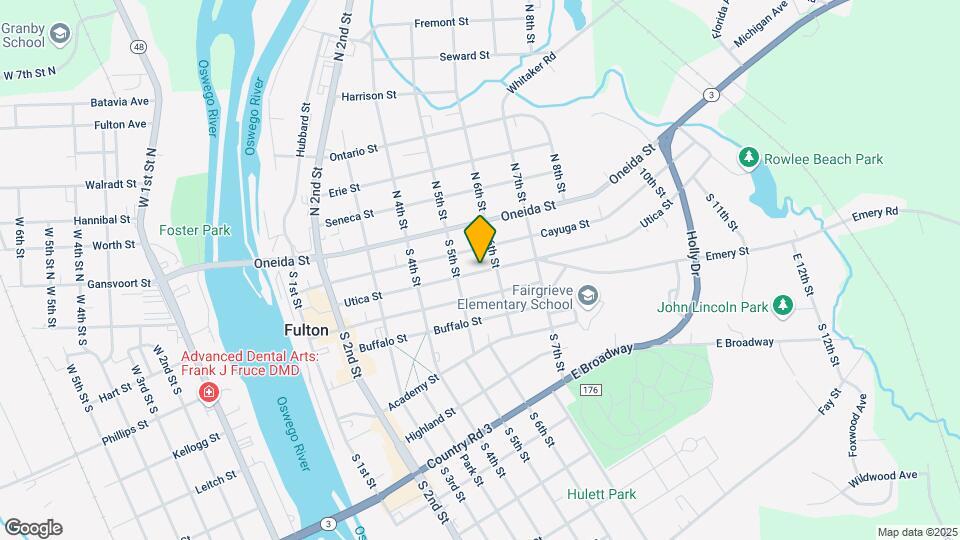 515 Utica St Mapa y Detalles de la Ubicación