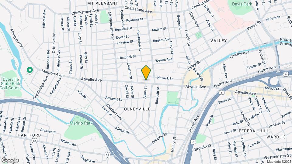 831 Atwells Ave Map and Location Details