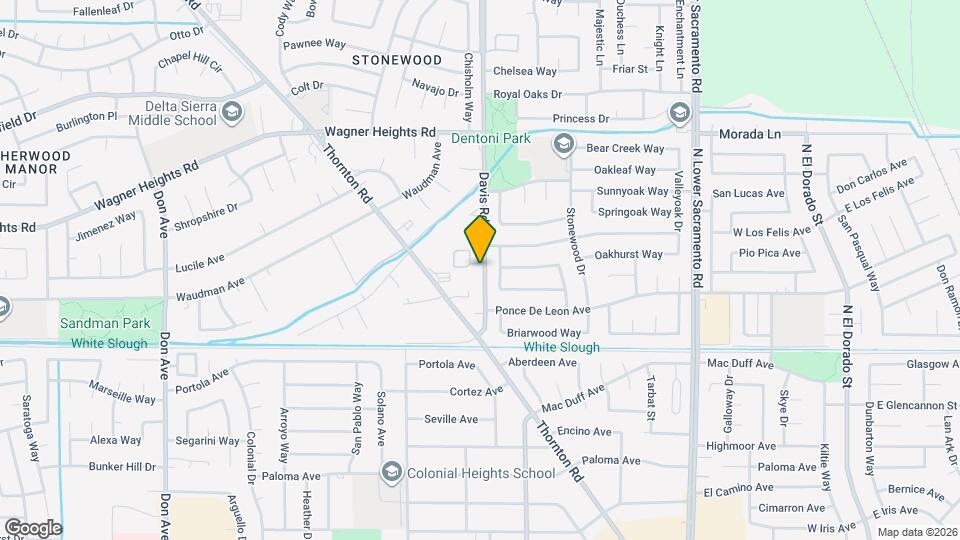 Davis Oaks Apartments Map and Location Details