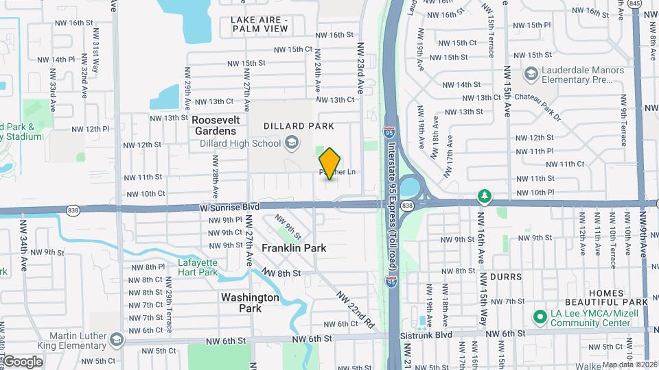 1050 NW 23rd Rd Map and Location Details
