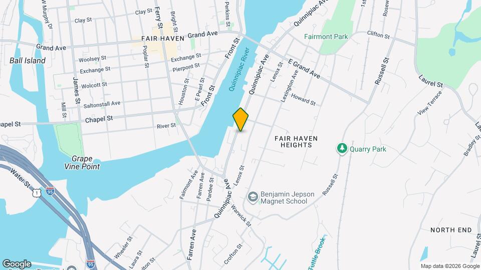 453 Quinnipiac Ave Map and Location Details