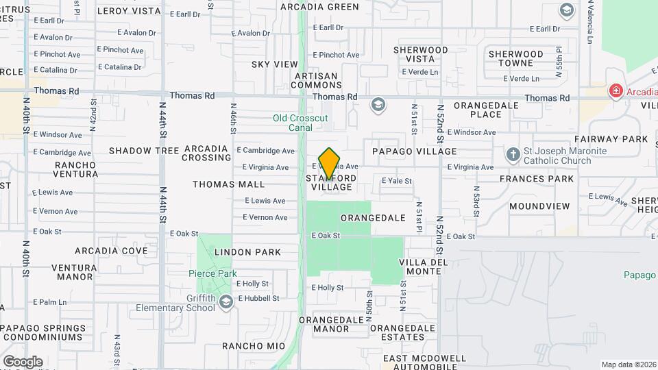 2523 N 48th Pl Map and Location Details