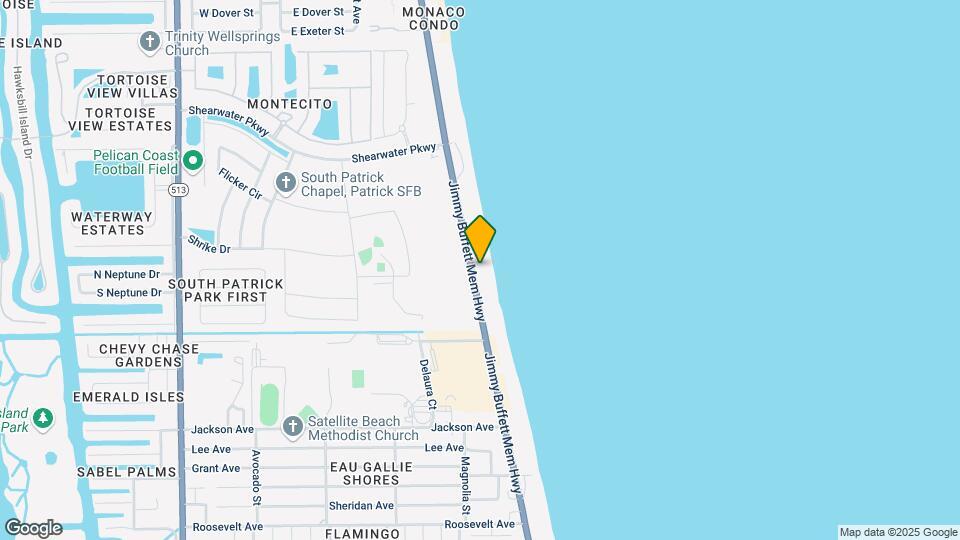 925 A1A Jimmy Buffett Mem Hwy Map and Location Details