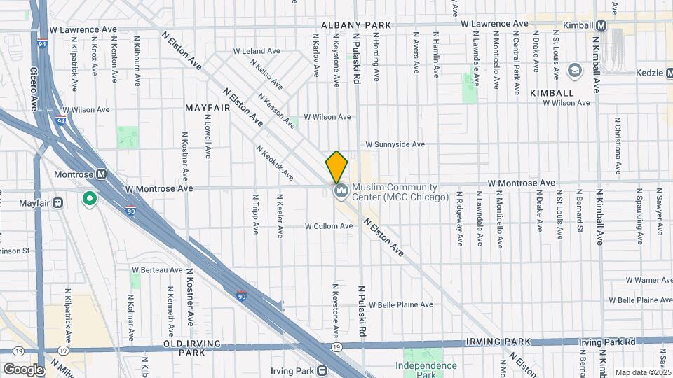 4393 N Elston Ave Map and Location Details